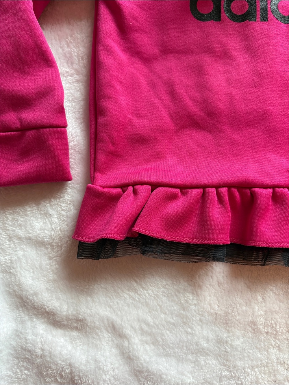 • Adidas 3T Logo Ruffle top - Picture 4 of 5